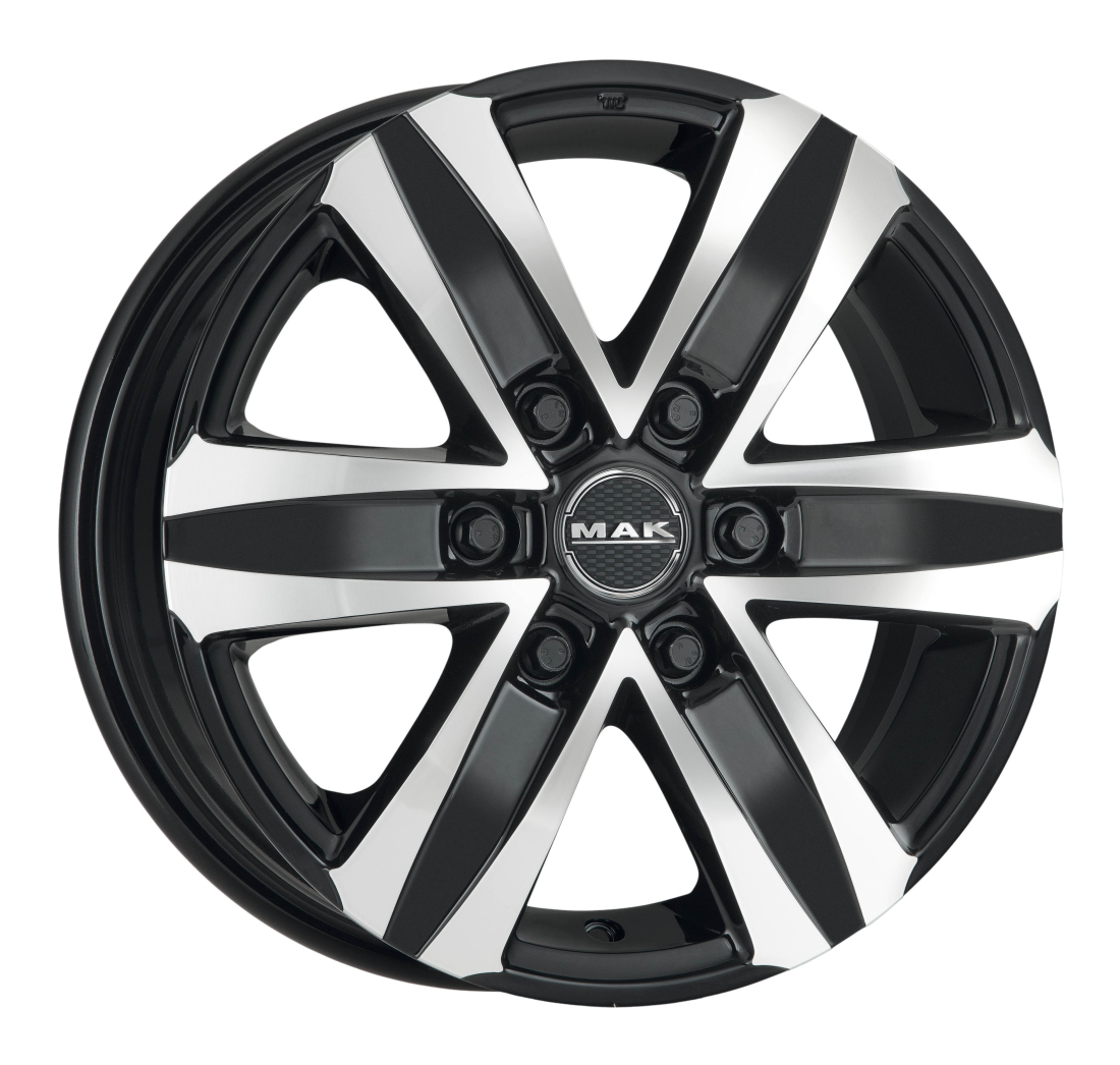 STONE 5 7 17 62 5x118 MAK 71,10 BLACK MIRROR